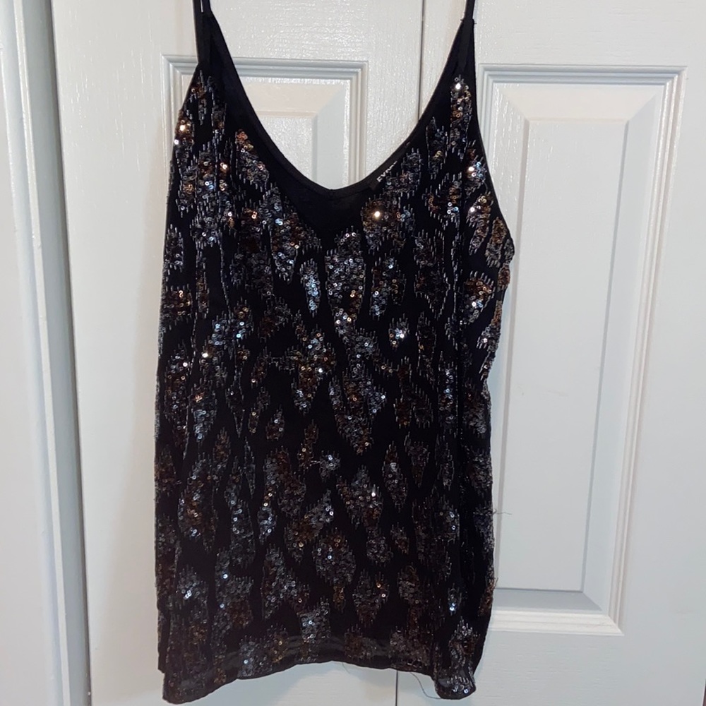 Express Sparkly Cami Top